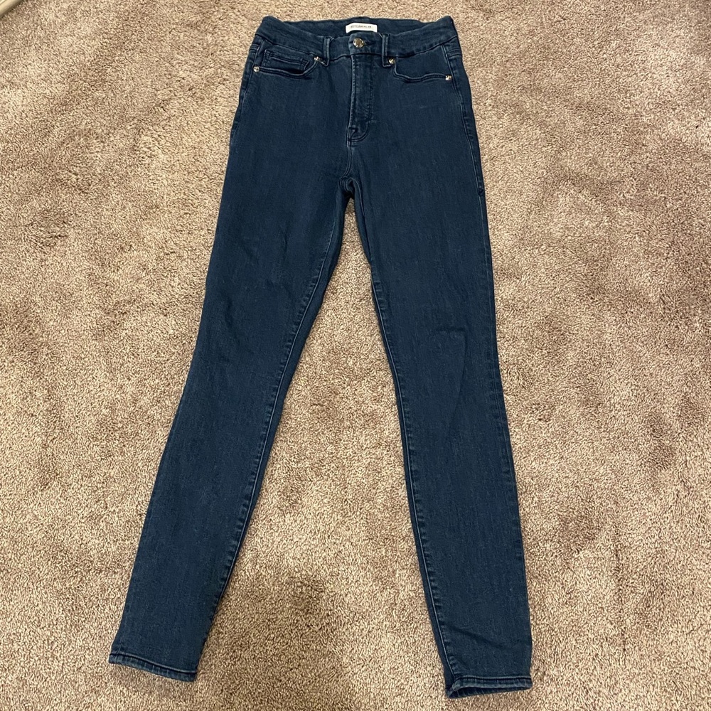 Good American good waist skinny jeans